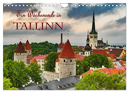 Ein Wochenende in Tallinn (Wandkalender 2026 DIN A4 quer), CALVENDO Monatskalender