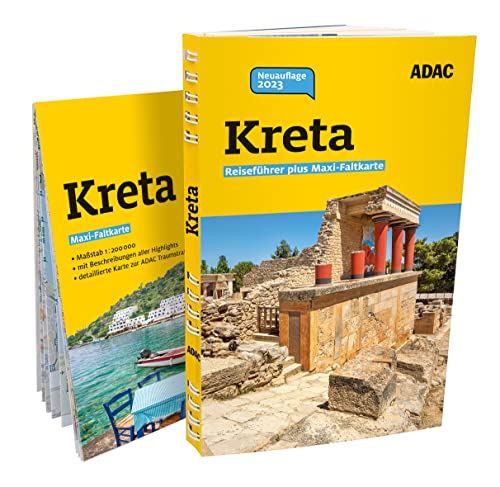 ADAC Reiseführer plus Kreta: Mit Maxi-Faltkarte und praktischer Spiralbindung