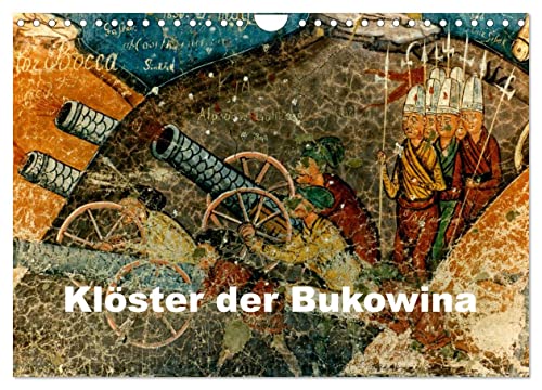 Klöster der Bukowina (Wandkalender 2026 DIN A4 quer), CALVENDO Monatskalender: Die schönsten Moldauklöster in Rumänien (CALVENDO Orte)