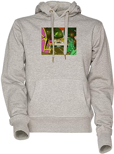 Vendax Turtulejou Love Unisex Herren Damen Kapuzenpullover Sweatshirt Grau Men's Women's Hoodie Grey