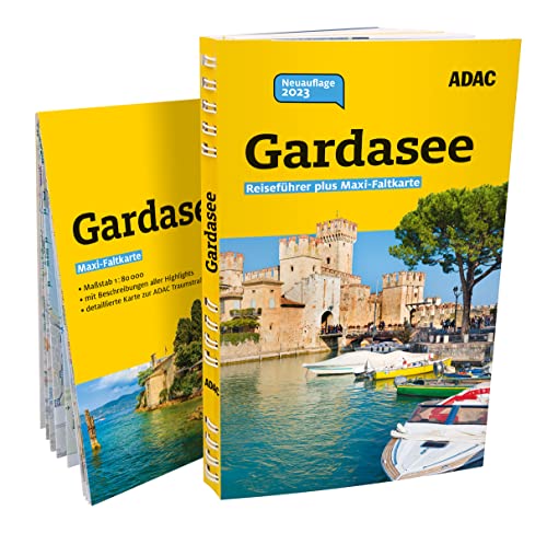 ADAC Reiseführer plus Gardasee: mit Verona, Brescia, Trento Mit Maxi-Faltkarte und praktischer Spiralbindung