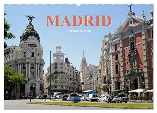 Madrid (Wandkalender 2026 DIN A2 quer), CALVENDO Monatskalender