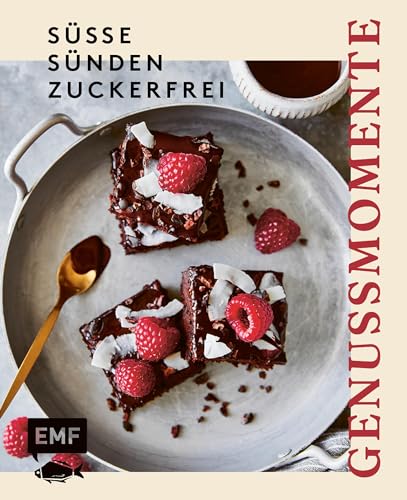 Genussmomente: Süße Sünden zuckerfrei: Schnelle und einfache Rezepte ganz ohne Zucker – French Toast, Pancakes, Cookies, Pudding, Milchreis, Matcha Buns, Nicecream, Schokobecher und vieles mehr!