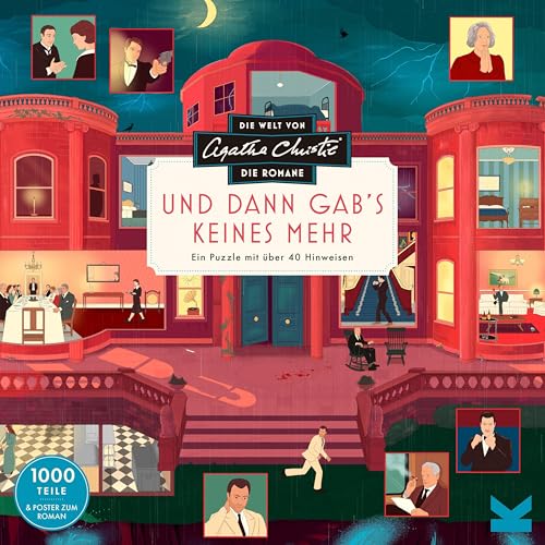 Laurence King Die Welt von Agatha Christie: Und dann gab's keines mehr. EIN 1000-Teile-Puzzle