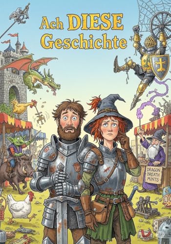 Ach DIESE Geschichte: Ein Funny-Fantasy-Roman voller Götter, Zwerge und Rock'n'Roll (Band 1) (17 Götter Welt Saga)