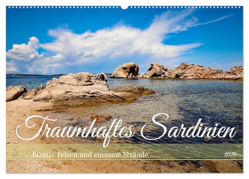 Traumhaftes Sardinien (Wandkalender 2026 DIN A2 quer), CALVENDO Monatskalender