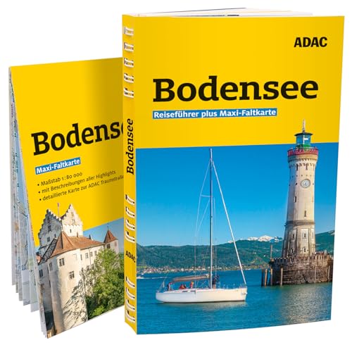 ADAC Reiseführer plus Bodensee: Mit Maxi-Faltkarte und praktischer Spiralbindung