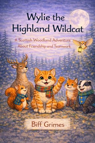 Wylie the Highland Wildcat: A Scottish Woodland Story of Friendship and Teamwork: Highland Woodland Adventure with Finlay Fox, Oliphant Owl, Rory Red Tail ... Adventures Book 2) (English Edition)