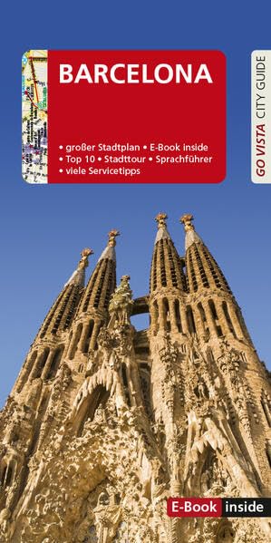 GO VISTA: Reiseführer Barcelona: Mit Faltkarte und E-Book inside