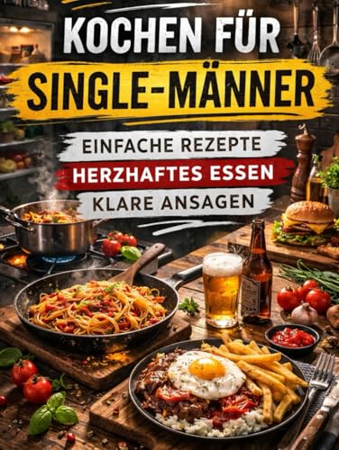 Kochen für Single-Männer: Kein Date. Keine Show. Gut gekocht.