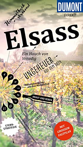 DUMONT direkt Reiseführer E-Book Elsass: Mit großem Faltplan