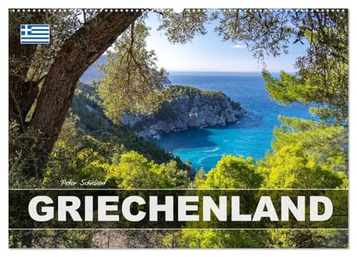 Griechenland (Wandkalender 2026 DIN A2 quer), CALVENDO Monatskalender