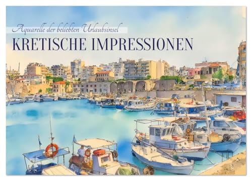 Kretische Impressionen (Wandkalender 2026 DIN A4 quer), CALVENDO Monatskalender