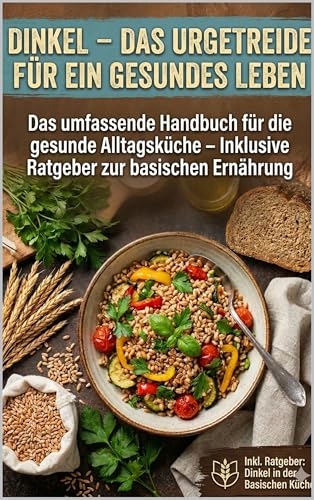 Dinkel – Das Urgetreide für ein gesundes Leben: Die Weizen-Alternative für die moderne Alltagsküche. Inklusive 30 Rezepten und Ratgeber zur basischen Ernährung und Wirkung nach Hildegard von Bingen.