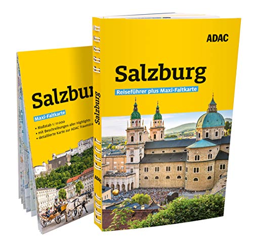 ADAC Reiseführer plus Salzburg: Mit Maxi-Faltkarte und praktischer Spiralbindung