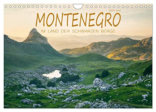 Montenegro - Im Land der schwarzen Berge (Wandkalender 2026 DIN A4 quer), CALVENDO Monatskalender