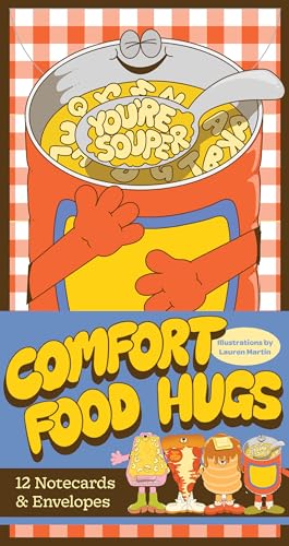 Comfort Food Hugs Notecards: 12 Notecards & Envelopes