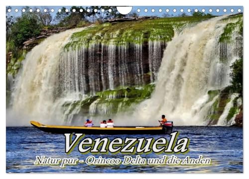 Venezuela - Natur pur Orinoco Delta und die Anden (Wandkalender 2026 DIN A4 quer), CALVENDO Monatskalender: Venezuela's Natur ist Vielseitig. (CALVENDO Orte)