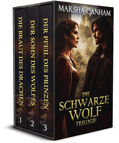 Die Schwarze Wolf Trilogie: Historischer Liebesroman im Mittelalter