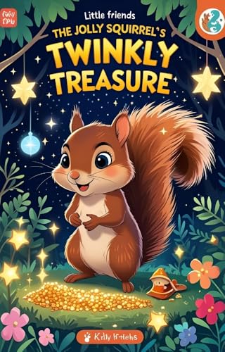 The Jolly squirrel's Twinkly Teaser: A Cozy Bedtime Story for Kids (Kiddlejoy Tales): A Cheerful Adventure for Ages 3-5 (English Edition)