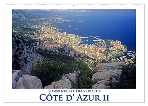 Cote d' Azur II - Sonnenküste Frankreichs (Wandkalender 2026 DIN A2 quer), CALVENDO Monatskalender: Die Schönheit der Cote d' Azur ist einfach überwältigend (CALVENDO Orte)
