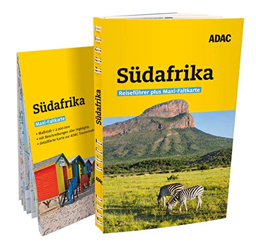 ADAC Reiseführer plus Südafrika: Mit Maxi-Faltkarte und praktischer Spiralbindung