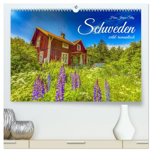 SCHWEDEN wild-romantisch (hochwertiger Premium Wandkalender 2026 DIN A2 quer), Kunstdruck in Hochglanz: Außergewöhnlich stimmungsvolle, wilde und romantisch berührende Motive (CALVENDO Orte)