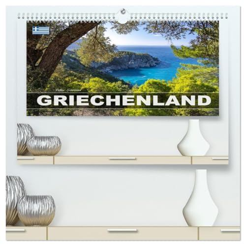 Griechenland (hochwertiger Premium Wandkalender 2026 DIN A2 quer), Kunstdruck in Hochglanz