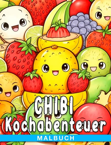 Chibi Kochabenteuer: Ein Kochbuch zum Ausmalen für Kinder - Mischen, Kombinieren und Ausmalen!
