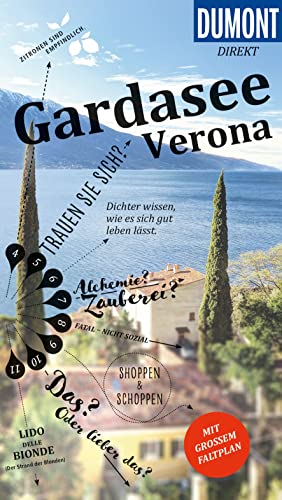 DUMONT direkt Reiseführer Gardasee, Verona: Mit großem Faltplan