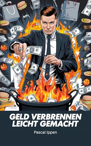 Geld verbrennen leicht gemacht:: Der ultimative Guide für die finanzielle Selbstzerstörung! - Eine bitterböse Satire um sich selbst in den finanziellen Ruin zu treiben.