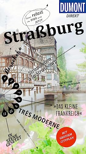 DUMONT direkt Reiseführer Straßburg: Mit großem Cityplan