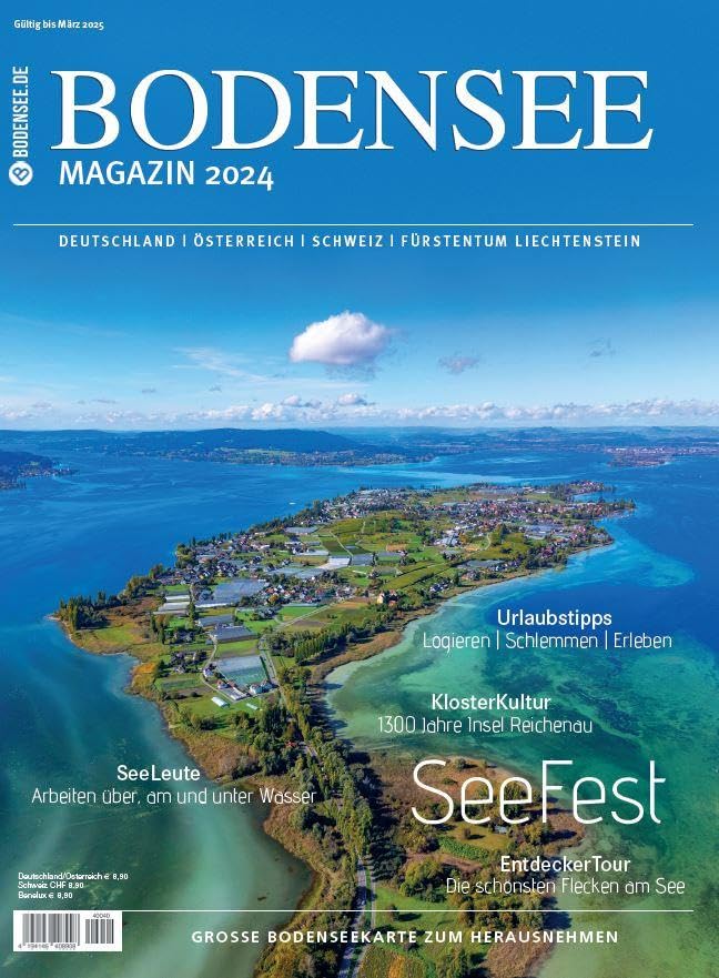 Bodensee Magazin 2024: Die besten Seiten für traumhafte Ferien
