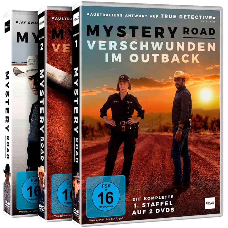 Mystery Road - Die komplette 18 teilige preisgekrönte Krimi Serie (Verschwunden im Outback + Origin) Gesamtedition - Staffel 1 bis 3 (zzgl. Bonus Thriller) [7 DVDs]