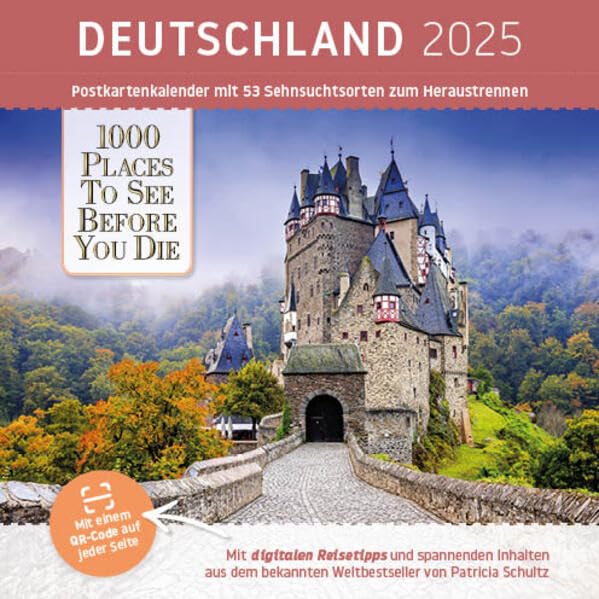 Deutschland 2025: 1000 Places Postkartenkalender (1000 Places To See Before You Die)