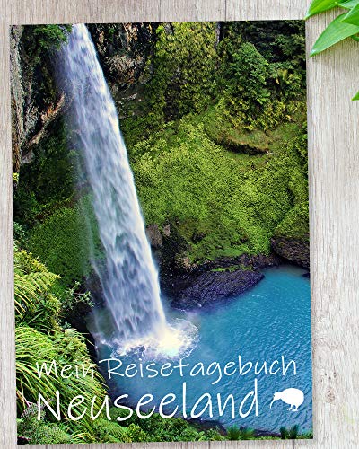 Reisetagebuch Neuseeland zum Selberschreiben | Tagebuch - Notizbuch mit viel Abwechslung, spannenden Aufgaben, tollen Fotos uvm | gestalte deinen individuellen Reiseführer | Geschenkidee | Calmondo